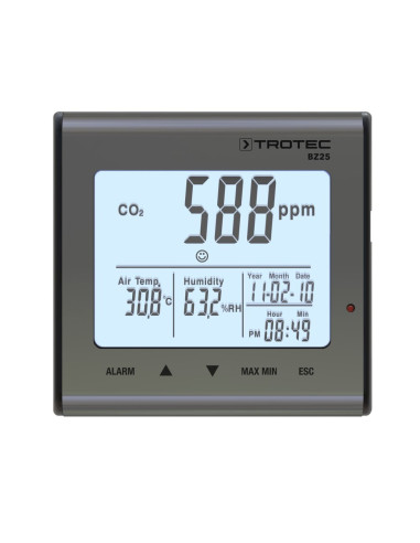 TROTEC BZ25 CO2 mjerač kvalitete zraka
