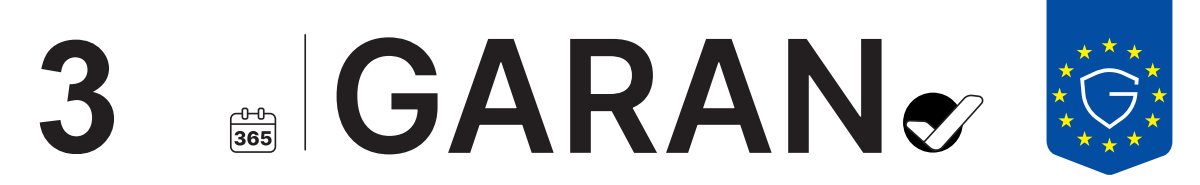 GARAN - komercijalno jamstvo trajnosti proizvodjaca